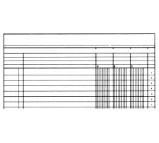 SIMPLEX Statistikbuch A4 grn 40 Blatt, 19085