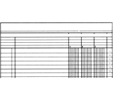 SIMPLEX Statistikbuch A4 grn 40 Blatt, 19085