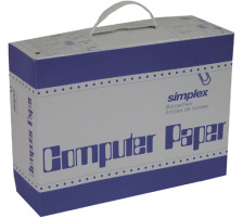 SIMPLEX Computerpapier A4 weiss/orange 1000 Stck, 38003