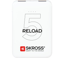 SKROSS Reload 5 Battery 5000mAh 5V/1A white, 1.40012