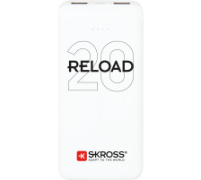 SKROSS Reload 20 Battery 20000mAh 5V/1A white, 1.40014