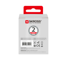 SKROSS Country Adapter Europe to Denmark, 1.500232E