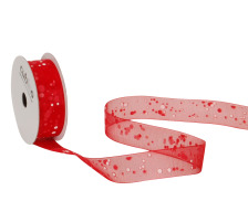 SPYK Band Cubino 15mm/4m rot/weiss Puntillo, 1187.325