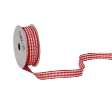 SPYK Band Cubino Vichy 9mmx4m rot-weiss, 1746.077