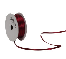 SPYK Bande au satin Cubino 3mmx8m bordeaux, 2082.072