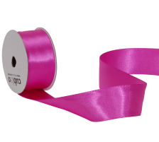 SPYK Bande au satin Cubino 25mmx4m fuchsia, 2082.098