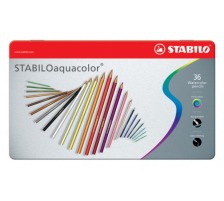 STABILO Farbstift aquacolor 2,8mm 36 Stck, 16365