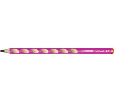 STABILO Bleistift EASYgraph Rechtshnder pink, 322/01HB