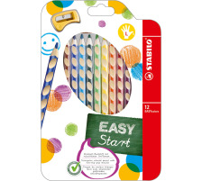 STABILO Farbstifte EASYcolors 12 Farben L, 331/12