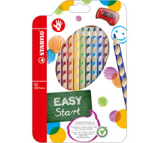 STABILO Farbstifte EASYcolors 12 Farben R, 332/12