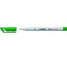 STABILO OHP Pen non-perm. 0,4mm grn, 851/36