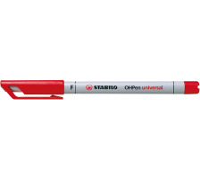 STABILO OHP Pen non-perm. 0,6mm rot, 852/40