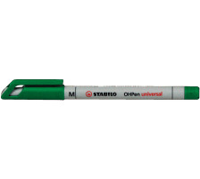 STABILO OHP Pen non-perm. 1mm grn, 853/36