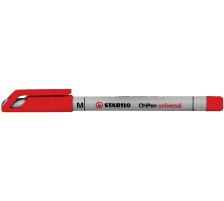 STABILO OHP Pen non-perm. 1mm rot, 853/40