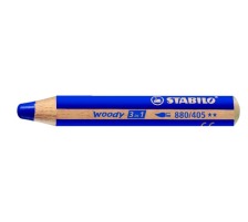 STABILO Farbstifte Woody 3 in 1 ultramarinblau, 880/405