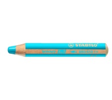 STABILO Farbstifte Woody 3 in 1 cyanblau, 880/450