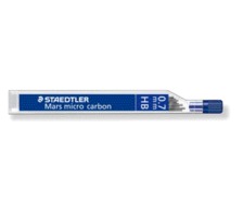 STAEDTLER Feinmine MARS MICRO HB 0,7mm tiefschwarz 12 Stck, 250 07-HB