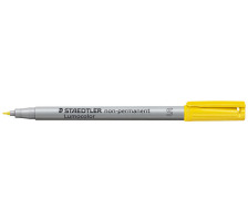 STAEDTLER Lumocolor non-perm. 0,4mm(S) gelb, 311-1