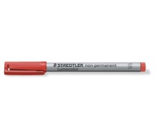 STAEDTLER Lumocolor non-perm. 0,4mm(S) rot, 311-2