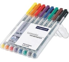 STAEDTLER Lumocolor non-perm. 0,4mm(S) 8 Farben ass., 311 WP8