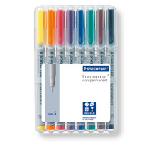 STAEDTLER Lumocolor non-perm. 0,4mm(S) 8 Farben ass., 311 WP8