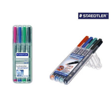 STAEDTLER Lumocolor non-perm. 1/2,5mm 4 Farben ass., 312 WP4