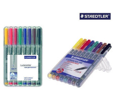 STAEDTLER Lumocolor non-perm. 1/2,5mm 8 Farben ass., 312 WP8