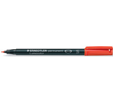 STAEDTLER Lumocolor permanent S 0.4mm rot, 313-2