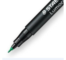 STAEDTLER Lumocolor permanent S 0.4mm grn, 313-5