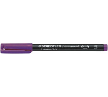 STAEDTLER Lumocolor permanent 0,4mm(S) violett, 313-6