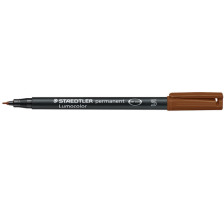 STAEDTLER Lumocolor permanent 0,4mm(S) braun, 313-7