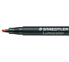 STAEDTLER Lumocolor permanent 1/2,5mm(B) rot, 314-2