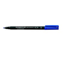 STAEDTLER Lumocolor permanent 1/2,5mm(B) blau, 314-3