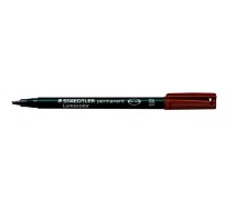 STAEDTLER Lumocolor permanent 1/2,5mm(B) braun, 314-7