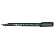 STAEDTLER Lumocolor permanent 1/2,5mm(B) schwarz, 314-9