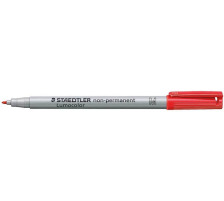 STAEDTLER Lumocolor non-perm. 1mm(M) rot, 315-2