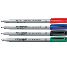 STAEDTLER Lumocolor non-perm. 1mm(M) 4 Farben ass., 315 WP4