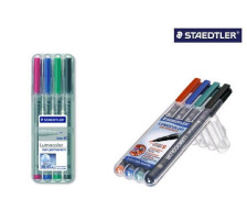 STAEDTLER Lumocolor non-perm. 1mm(M) 4 Farben ass., 315 WP4