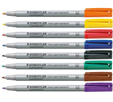 STAEDTLER Lumocolor non-perm. 1mm(M) 8 Farben ass., 315 WP8