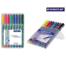 STAEDTLER Lumocolor non-perm. 1mm(M) 8 Farben ass., 315 WP8