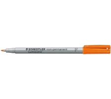 STAEDTLER Lumocolor non-perm. 0,6mm(F) orange, 316-4