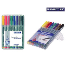 STAEDTLER Lumocolor non-perm. 0,6mm(F) 8 Farben ass., 316 WP8