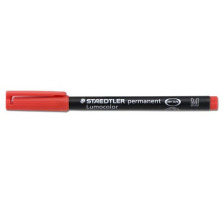 STAEDTLER Lumocolor permanent 1mm(M) rot, 317-2