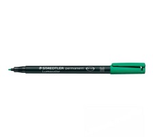 STAEDTLER Lumocolor permanent 1mm(M) grn, 317-5