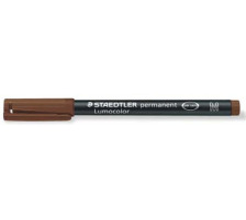 STAEDTLER Lumocolor permanent 1mm(M) braun, 317-7