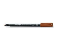 STAEDTLER Lumocolor permanent 1mm(M) braun, 317-7