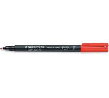 STAEDTLER Lumocolor permanent F rouge, 318-2