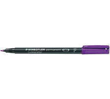 STAEDTLER Lumocolor permanent 0,6mm(F) violett, 318-6