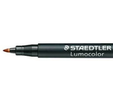 STAEDTLER Lumocolor permanent 0,6mm(F) braun, 318-7