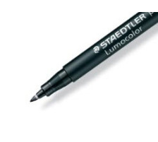 STAEDTLER Lumocolor permanent F schwarz, 318-9